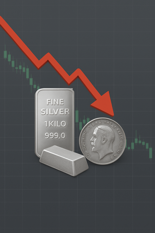 الفضة تواصل التراجع عن أعلى مستوى لها في أسبوع رغم استقرار الأسعار محليًا