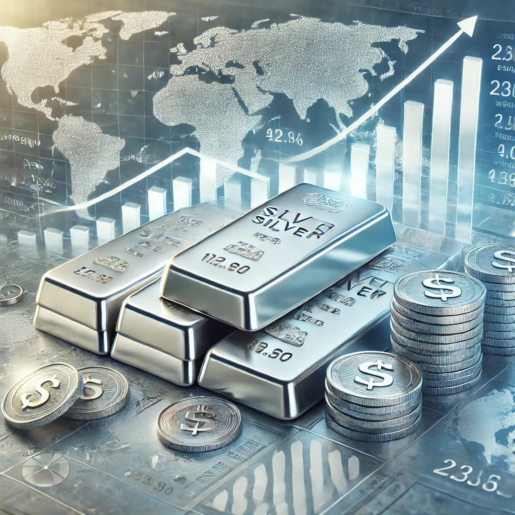 تأثير قوة الدولار وتراجع الذهب على أسعار الفضة عالميًا ومحليًا